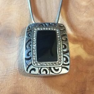 Brighton rhythms reversible necklace w/ Swavorski